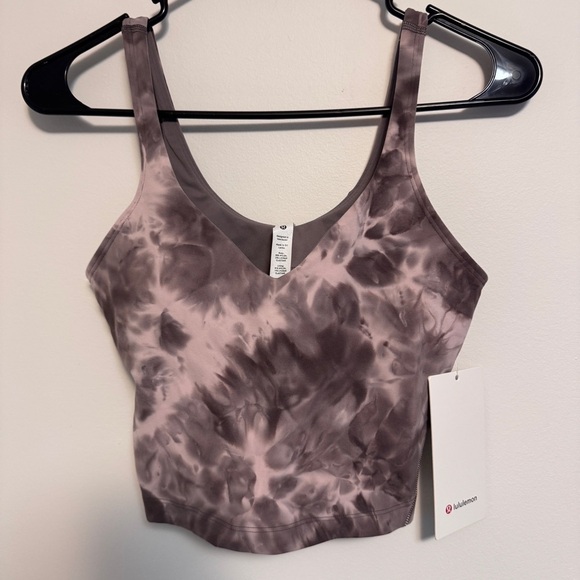 🆕 Lululemon Align Tank - Diamond Dye Lunar Rock Mink Bery Shadow Grey - Picture 1 of 7